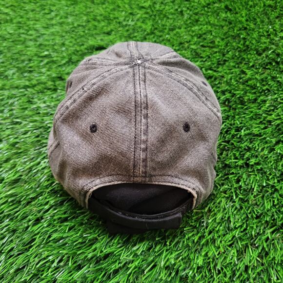 Vintage Y2K Armani Exchange A|X Distressed Faded Denim Dad Hat Strapback - Picture 3 of 8